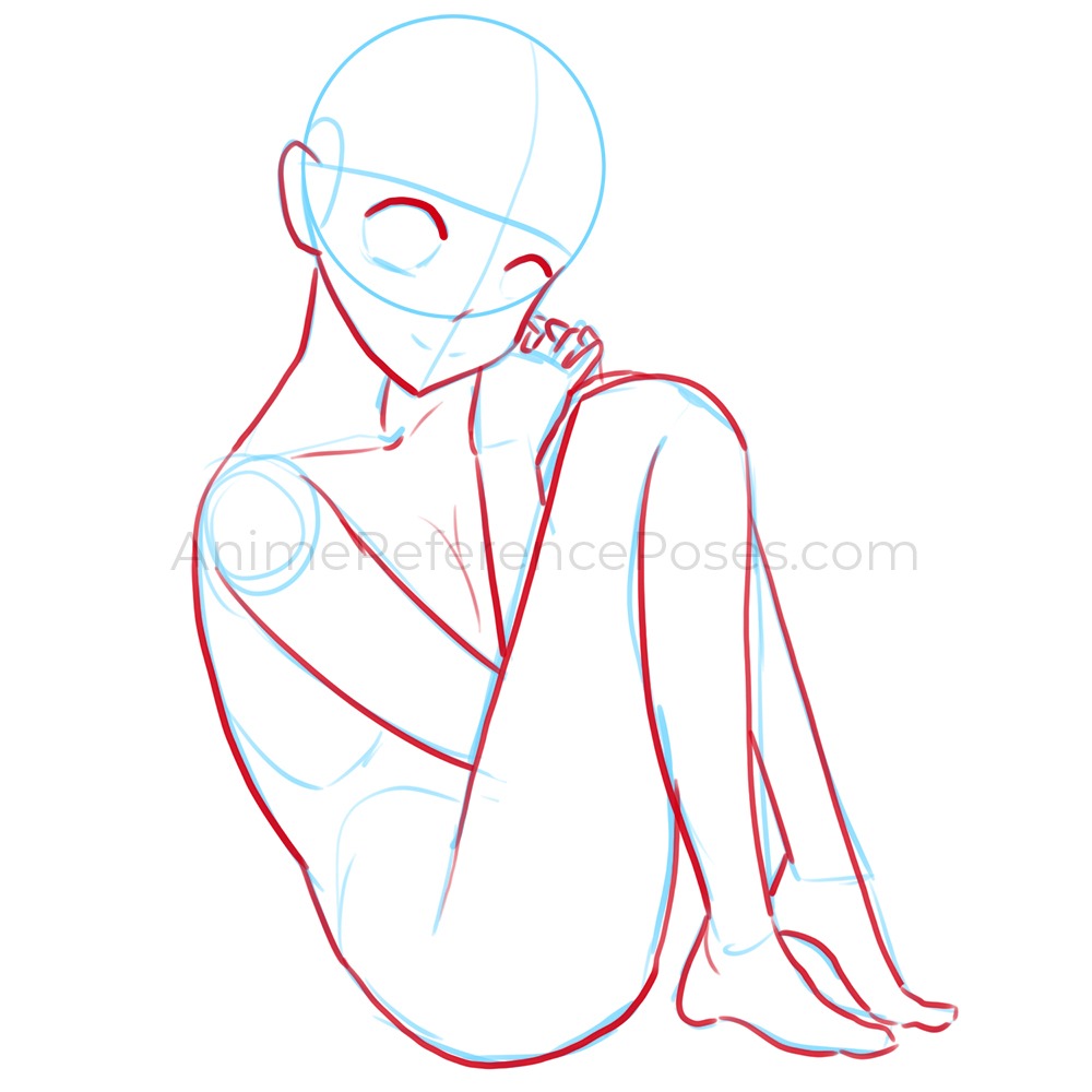 Pose Reference for Artists - Female - Sitting PoseMuse.com is our portal to  poses you can use for your own art. We have collected these renditions and  made them available both as