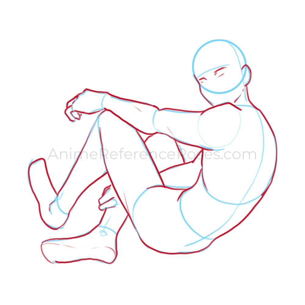 Action pose male sketch reference, Pinterest, HD | Stable Diffusion