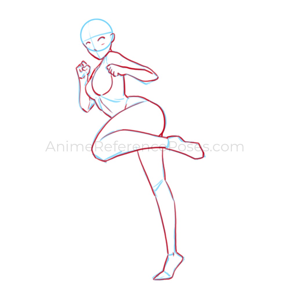 prompthunt: anime dynamic action poses sketch sheet, trending on