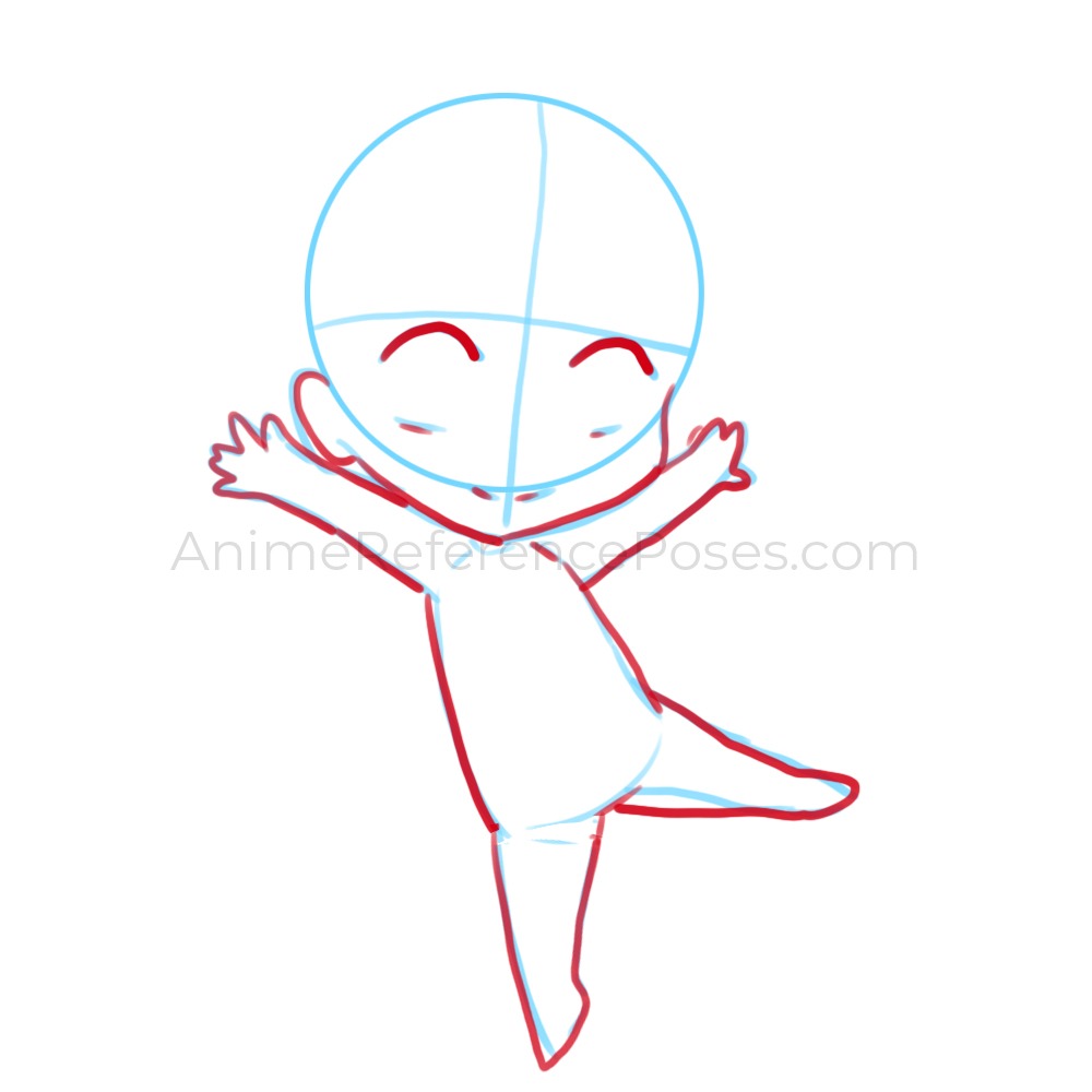 SUPER DEFORMED CHIBI Chara Pose Art Book How to Draw Anime Manga F/S $40.00  - PicClick