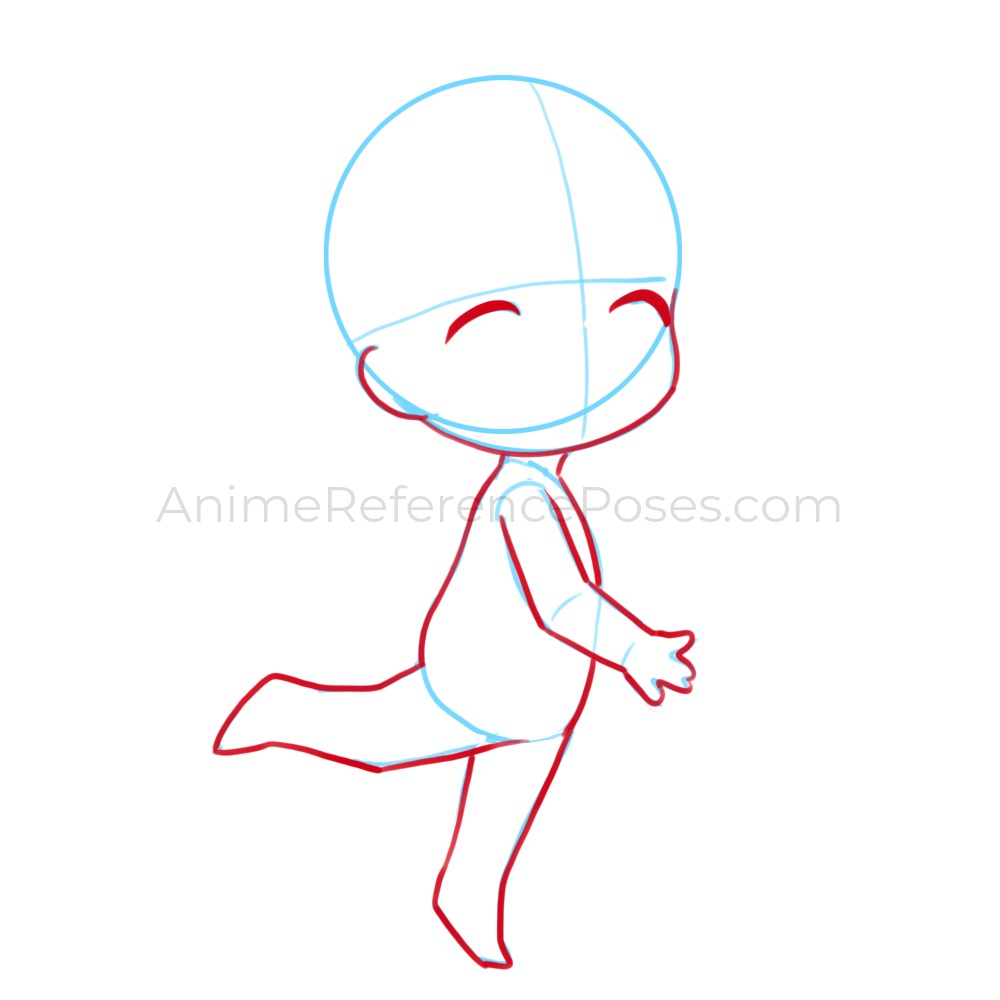 Create meme pose drawings, anime, Chibi poses - Pictures 