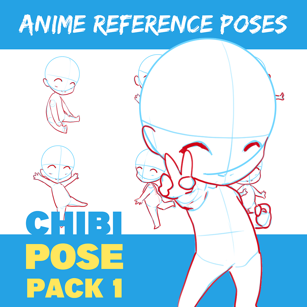 50 Chibi Poses Pack