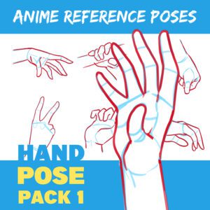 buy anime hand poses