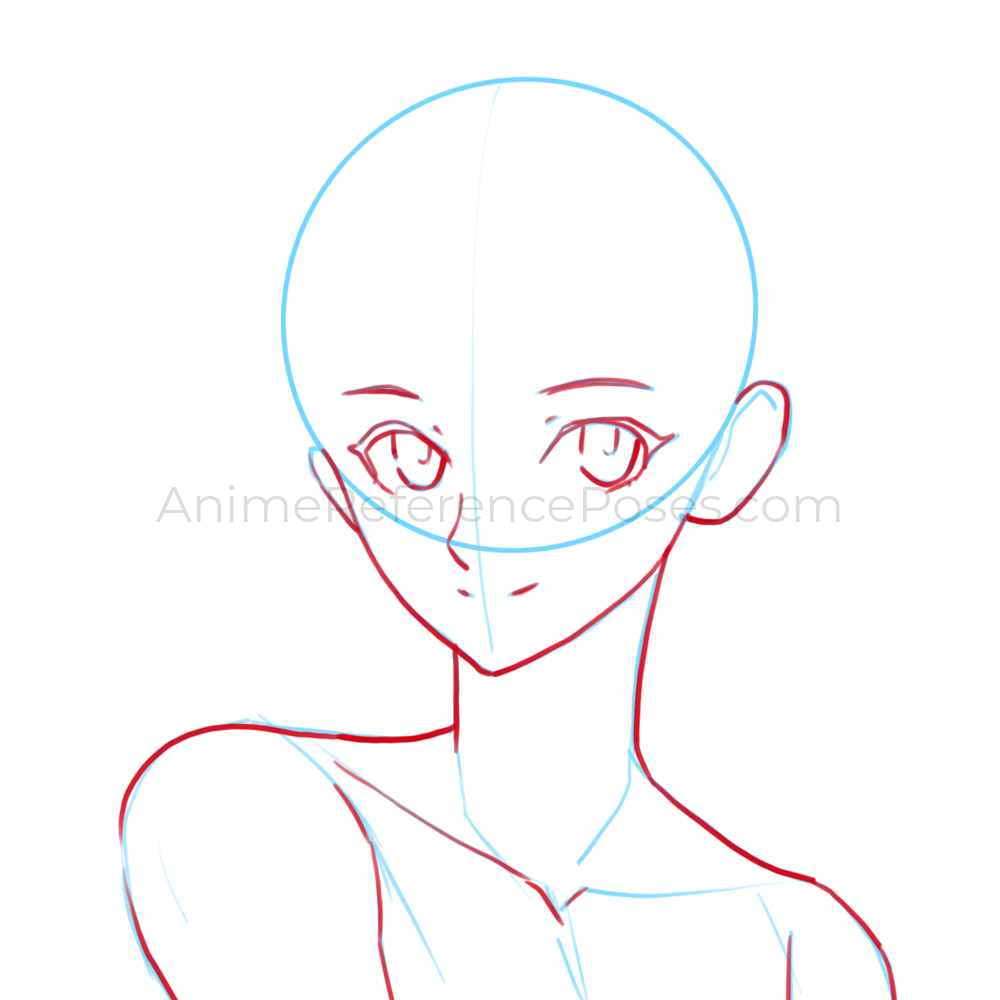 How To Draw FRONT/SIDE/PROFILE FACE FROM 3 DIFFERENT ANGLES IN ANIME MANGA  with MIKEYMEGAMEGA - YouTube