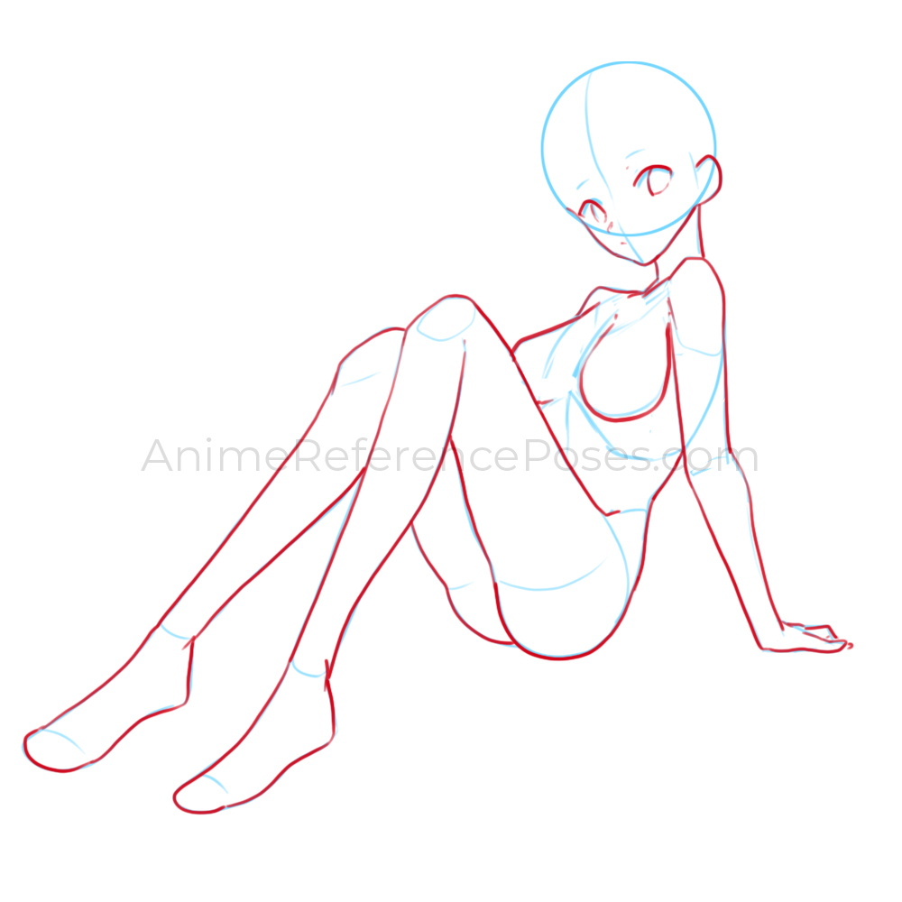 Anime Poses Female Drawing Reference: Animating Emotion - Art