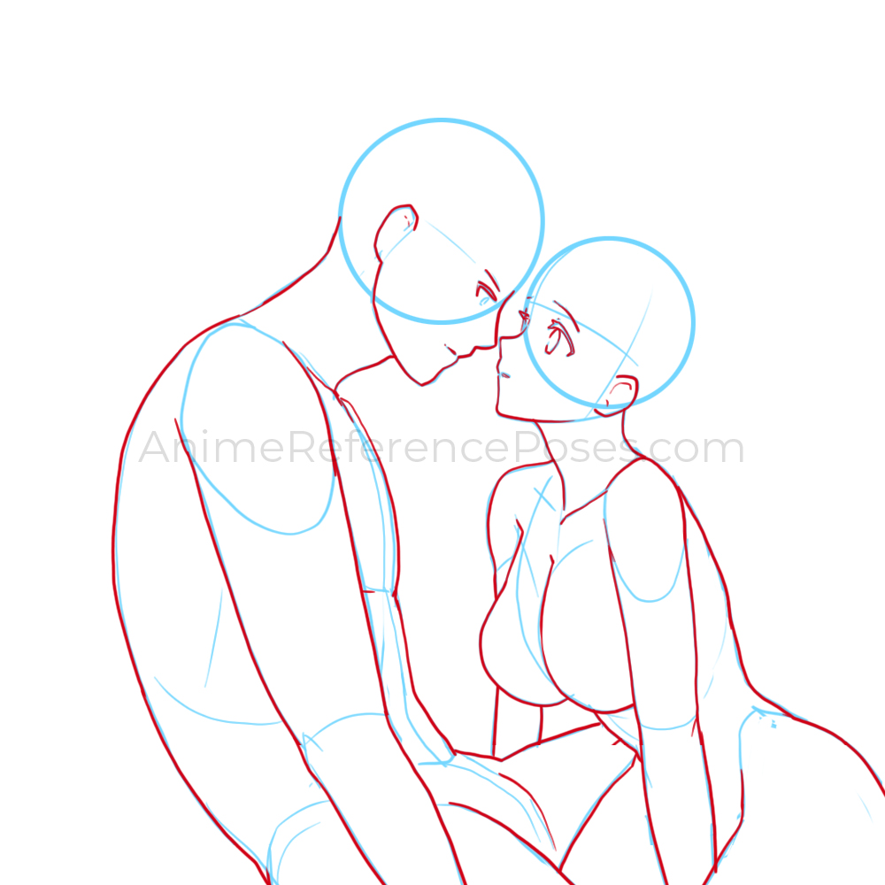Master Anime Couple Poses: Exclusive Free Reference Drawings