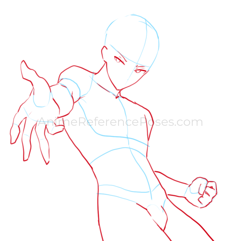 Uma base de anime com pose  Anime poses reference, Drawing anime