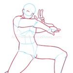 Male Anime Poses - Free Drawing References