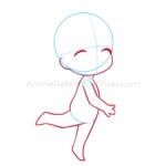 Anime Chibi Poses - Free Drawing Reference