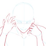 anime villain boy pose male for drawing reference
